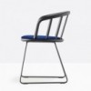 Sillón Nym 2855/2856 de Pedrali. Sillas de diseño. Sillas de hogar y contract.