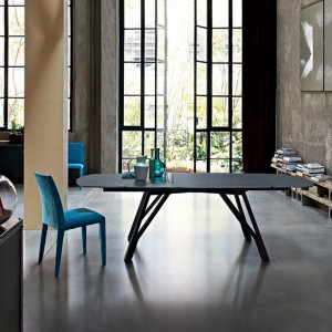 Silla Sofia Flex de Bontempi. Sillas de comedor. Muebles de diseño contemporáneo.
