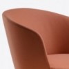 Sillón Nym 2857 de Pedrali. Sillas de diseño. Sillas tapizadas contract.