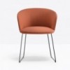 Sillón Nym 2857 de Pedrali. Sillas de diseño. Sillas tapizadas contract.