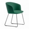 Sillón Nym 2857 de Pedrali. Sillas de diseño. Sillas tapizadas contract.
