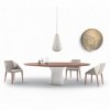 Silla Sveva de Bontempi. Sillas para comedor. Sillas tapizada de diseño.