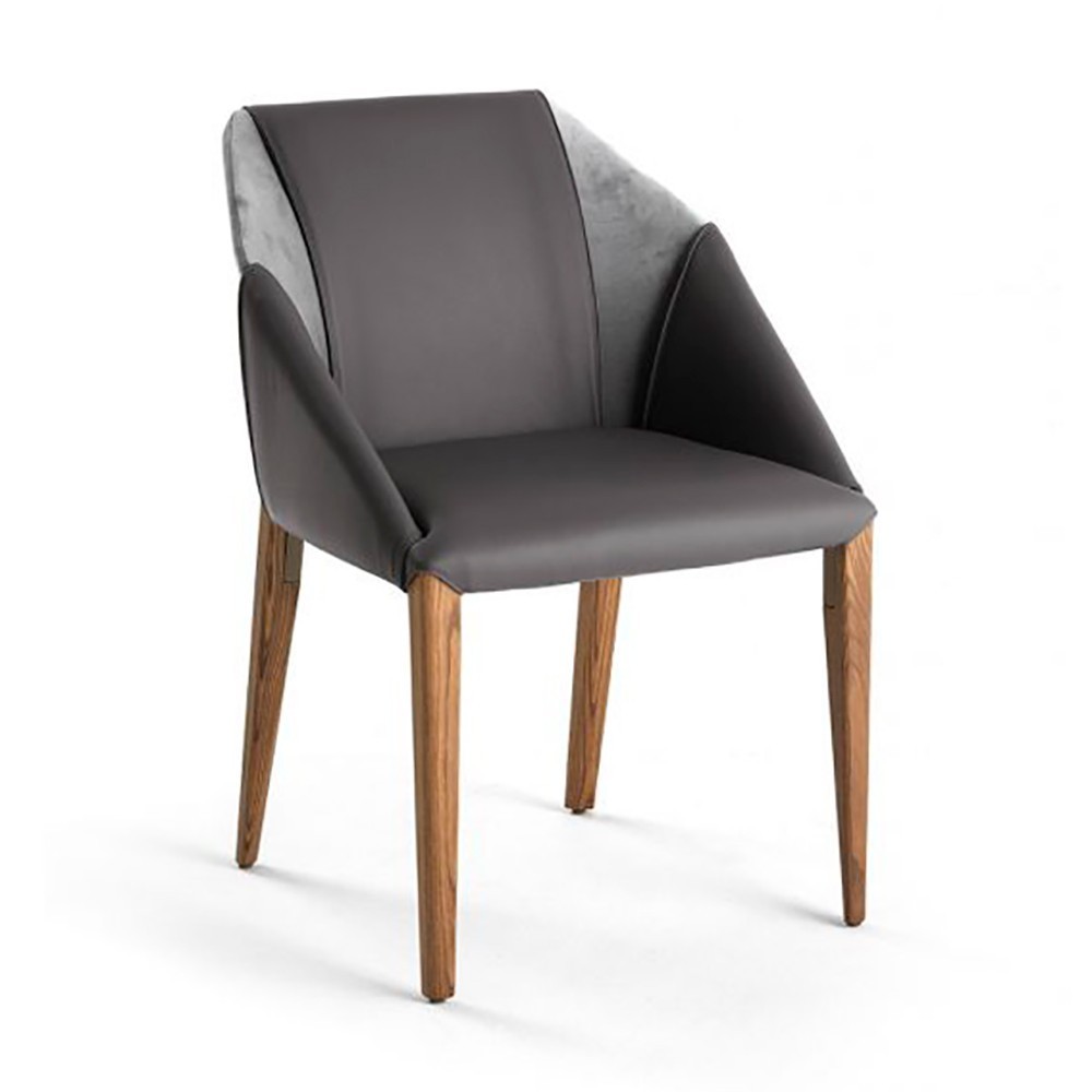 Silla Sveva de Bontempi. Sillas para comedor. Sillas tapizada de diseño.