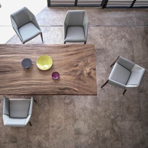 Silla Sveva de Bontempi. Sillas para comedor. Sillas tapizada de diseño.