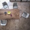 Silla Sveva de Bontempi. Sillas para comedor. Sillas tapizada de diseño.