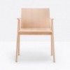 Sillón Osaka 2815 de Pedrali. Sillas de diseño. Sillas de madera modernas.
