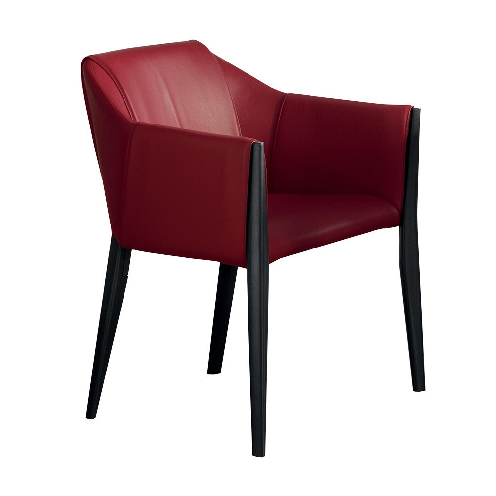 Sillón Sveva de Bontempi. Sillones tapizados de diseño italiano para comedor.