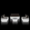 Mesa centro luminosa Bold Light de Plust Collection ideal para exteriores.