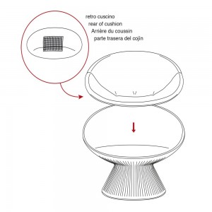 Sillón Fade Relax del catálogo Plust Collection. Mobiliario de exterior.