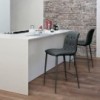 Taburete Kuga de Bontempi. Sillas y taburetes de cocina. Muebles de diseño.