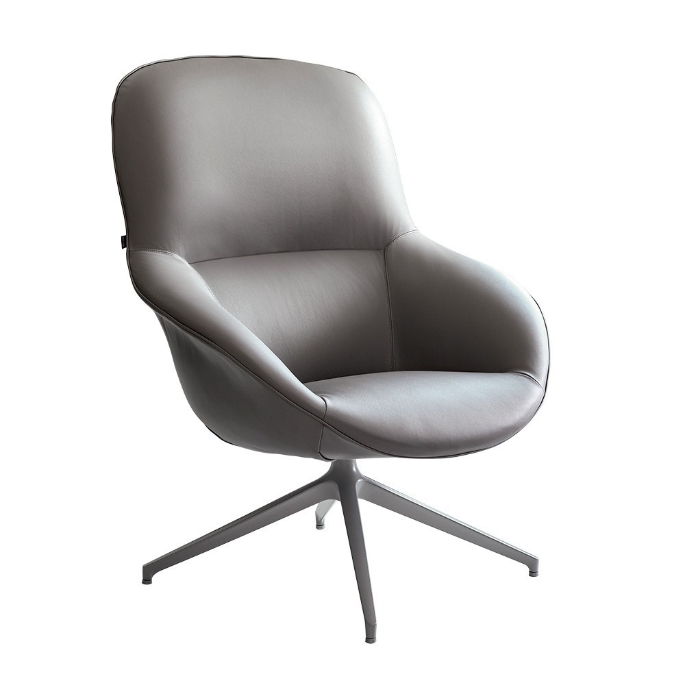 Butaca Long Island Giratoria de Bontempi. Sillas y butacas modernas de diseño italiano.