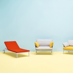 Sillón Reva de Pedrali. Sillones de diseño moderno. Sillones para jardín.