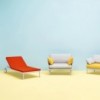 Sillón Reva de Pedrali. Sillones de diseño moderno. Sillones para jardín.