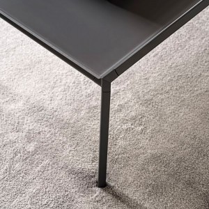 Mesa Auxiliar Diagonal Rectangular de Bontempi. Muebles modernos italianos.