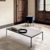 Mesa Auxiliar Diagonal Rectangular de Bontempi. Muebles modernos italianos.