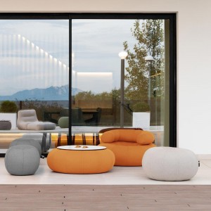 Mesa Don-Out  de Ogo. Muebles de exterior. Mesas auxiliar jardin y terrazas.