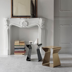 Mesa Auxiliar Kito de Bontempi. Muebles modernos italianos. Mesa auxiliar para salón.