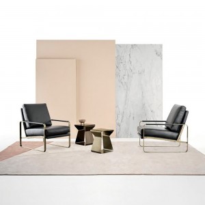 Mesa Auxiliar Kito de Bontempi. Muebles modernos italianos. Mesa auxiliar para salón.