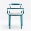 Sillón Intrigo 3715 de Pedrali. Sillones de diseño. Sillones de aluminio de jardín.