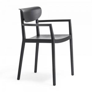 Sillón Tivoli 2805 de Pedrali. Sillas de diseño. Sillones modernas de madera.