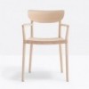 Sillón Tivoli 2805 de Pedrali. Sillas de diseño. Sillones modernas de madera.