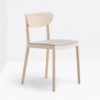 Silla Tivoli 2802/2801 de Pedrali. Sillas de diseño. Sillas tapizadas modernas.