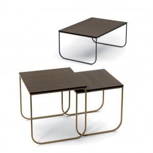 Conjunto Mesas Auxiliares Tokio de Bontempi. Muebles modernos italianos.