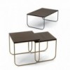 Conjunto Mesas Auxiliares Tokio de Bontempi. Muebles modernos italianos.