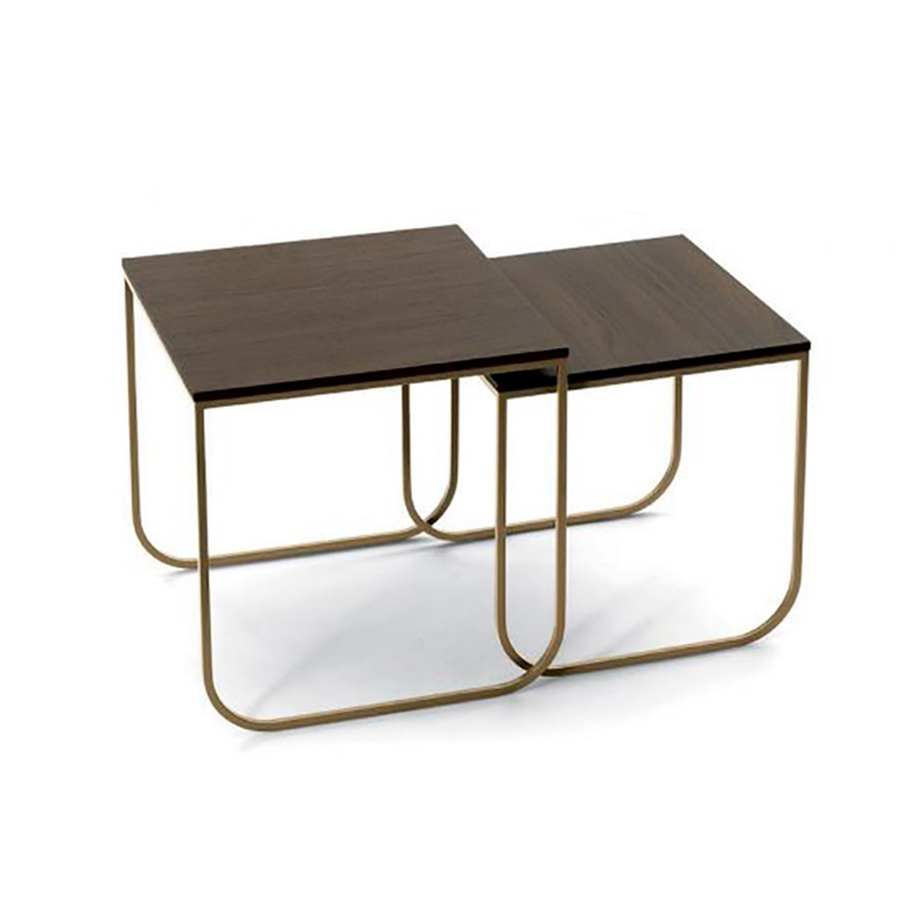Conjunto Mesas Auxiliares Tokio de Bontempi. Muebles modernos italianos.