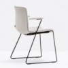 Sillón Tweet 898/2 de Pedrali. Sillas de diseño. Sillas tapizadas modernas.
