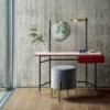 Escritorio Vanity Espejo Mármol de Bontempi. Escritorios modernos de diseño italiano.
