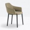 Sillón Vic 645 de Pedrali. Sillas modernas. Sillones tapizados de diseño.