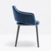 Sillón Vic 645 de Pedrali. Sillas modernas. Sillones tapizados de diseño.