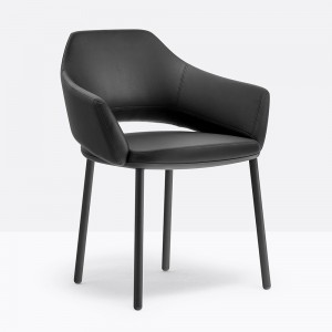 Sillón Vic Metal 647/646 Pedrali Pedrali de Pedrali. Sillas modernas. Sillas de diseño contract.