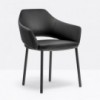 Sillón Vic Metal 647/646 Pedrali Pedrali de Pedrali. Sillas modernas. Sillas de diseño contract.