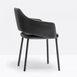 Sillón Vic Metal 647/646 Pedrali Pedrali de Pedrali. Sillas modernas. Sillas de diseño contract.