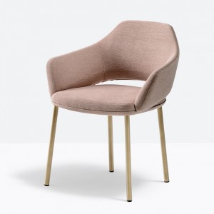 Sillón Vic Metal 647/646 Pedrali Pedrali de Pedrali. Sillas modernas. Sillas de diseño contract.