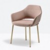 Sillón Vic Metal 647/646 Pedrali Pedrali de Pedrali. Sillas modernas. Sillas de diseño contract.