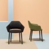 Sillón Vic Metal 647/646 Pedrali Pedrali de Pedrali. Sillas modernas. Sillas de diseño contract.