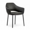 Sillón Vic Metal 647/646 Pedrali Pedrali de Pedrali. Sillas modernas. Sillas de diseño contract.
