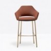 Taburete Vic Metal 649/648 de Pedrali. Taburetes de diseño. Taburetes moderno.