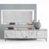 Espejo Diamante de Bontempi. Complementos de diseño italiano. Espejos de salón.