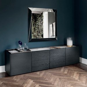 Espejo Diamante de Bontempi. Complementos de diseño italiano. Espejos de salón.