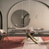 Espejo Tondo de Bontempi. Complementos de diseño italiano. Espejos de salón.