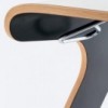 Taburete Woody 495/496 de Pedrali. Taburetes de diseño. Taburetes contract.