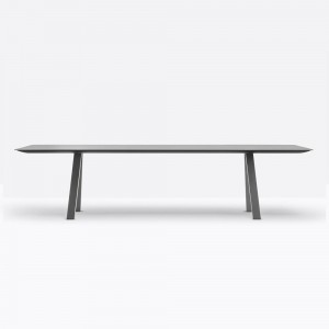 Mesa Arki Acero Pedrali  Mesas de diseño. Mesas modernas para hogar y contract.