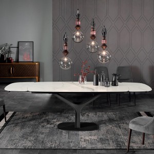 Mesa Ariston Extensible de Tonin casa. Muebles modernos de hogar.