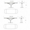 Mesa Ariston Extensible de Tonin casa. Muebles modernos de hogar.
