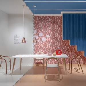 Mesa Babila de Pedrali. Mesas de diseño italiano. Mesas modernas de comedor.
