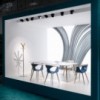 Mesa Babila de Pedrali. Mesas de diseño italiano. Mesas modernas de comedor.